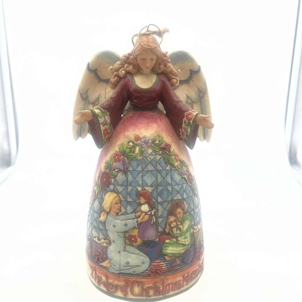 Jim Shore‎ Angel The Joy of Christmas Morning Hang Tag No Box 2006 4005325